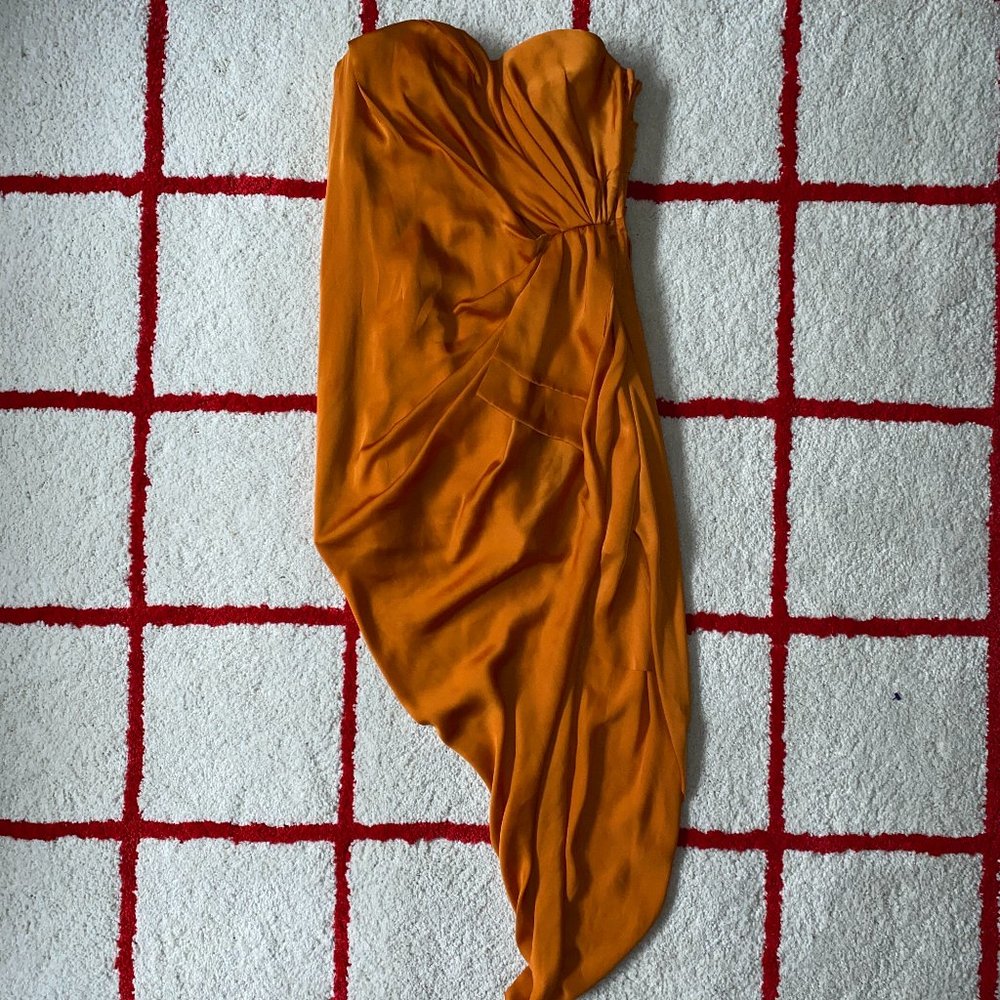 H&M Conscious Glamour Collection Strapless Dress